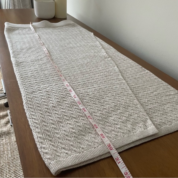 W18,19 Current Air Womens Pointelle Cable Knit - Picture 6 of 14